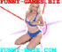logical flash game with sexy babes in swim suits